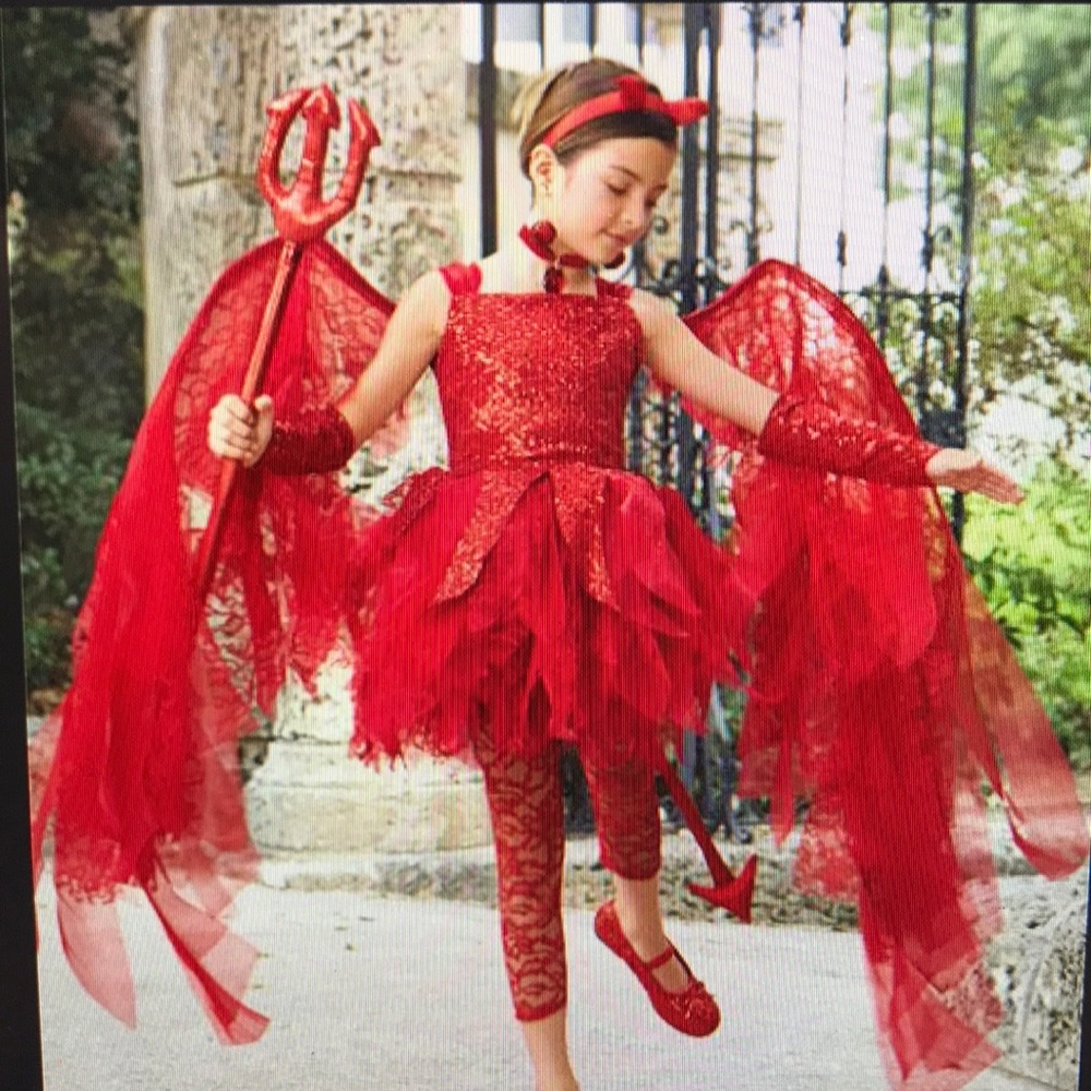 Sweet devil costume from Chasing Fireflies.